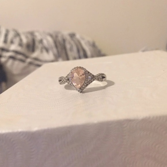 Pink morganite ring - Picture 4 of 5